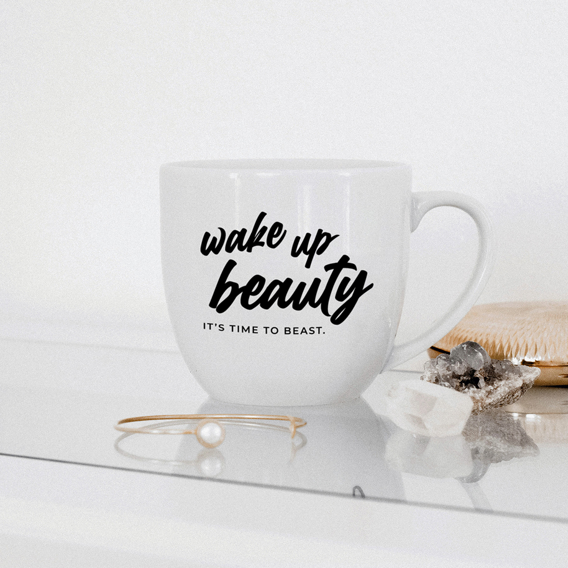 Wake up Beauty, it's time to Beast Coffee Mug