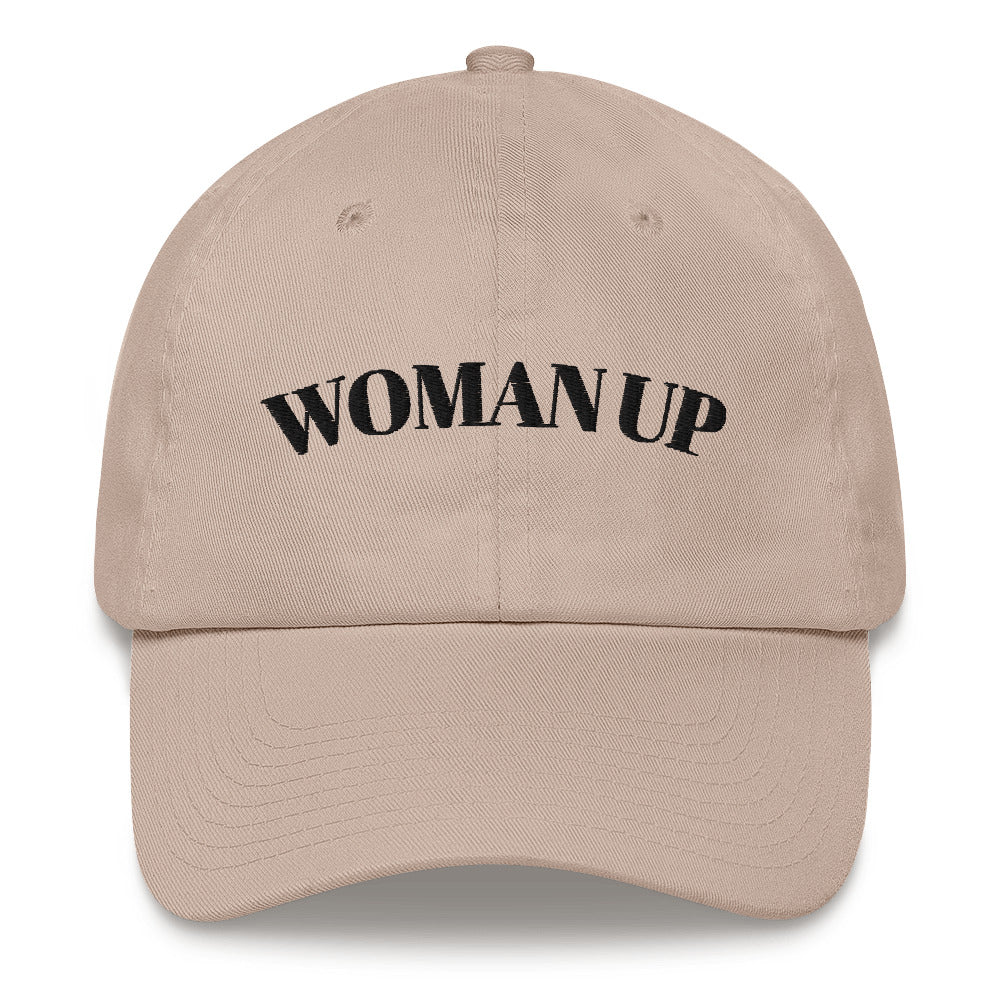 "Woman Up" Baseball Hat / Cap
