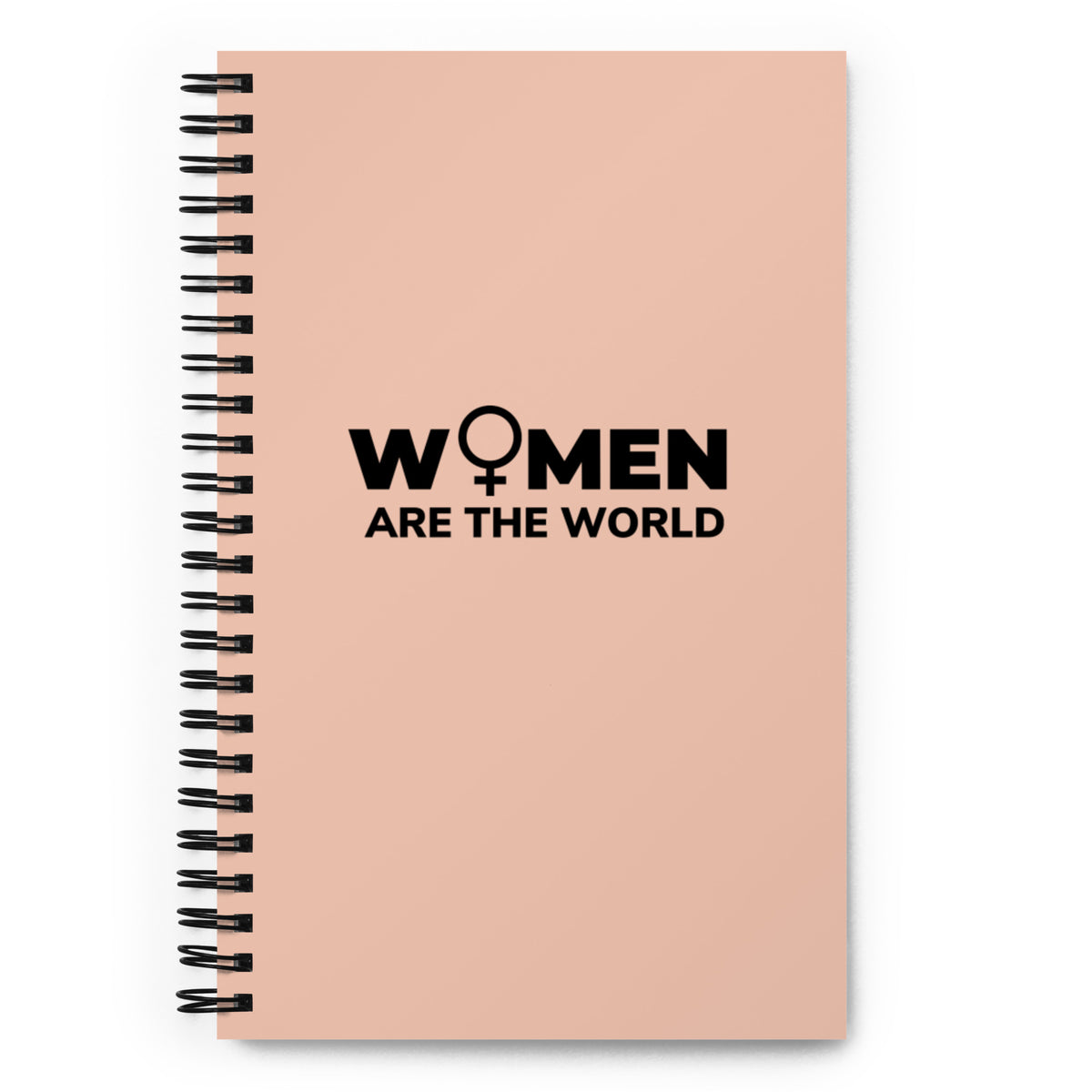 WOMEN are the WORLD Spiral notebook